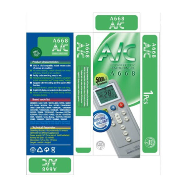 Control universal aire acondicionado convencional ON/OFF - Image 2