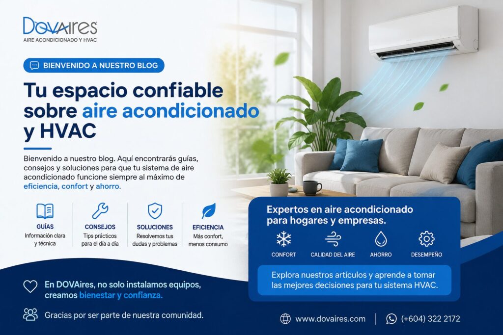 Bienvenido al Blog de Aire Acondicionado y HVAC de DOVAires
