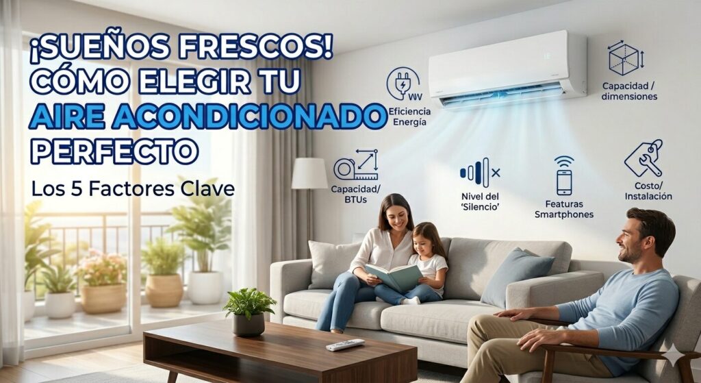 Guía definitiva para elegir el aire acondicionado perfecto para tu hogar